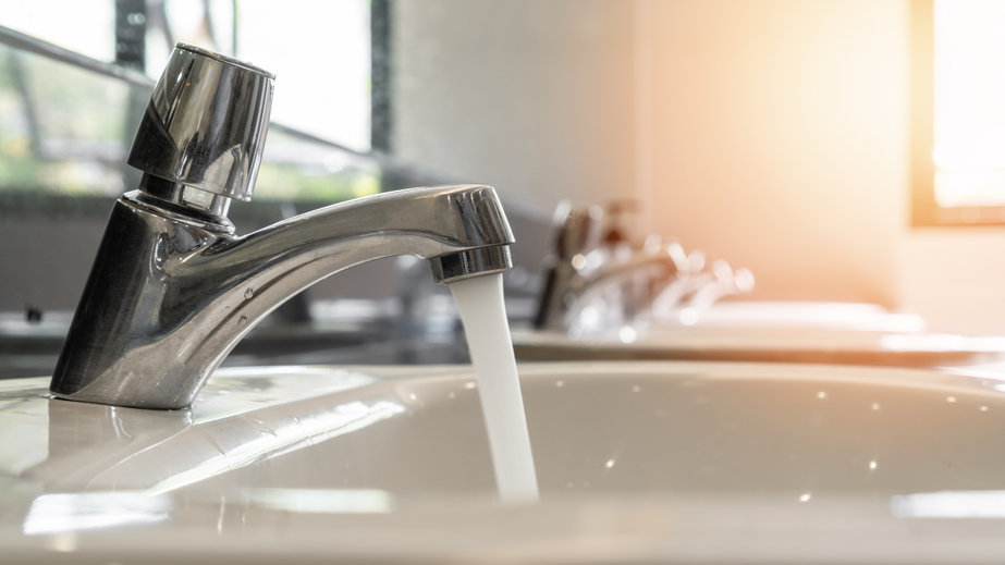 running faucet